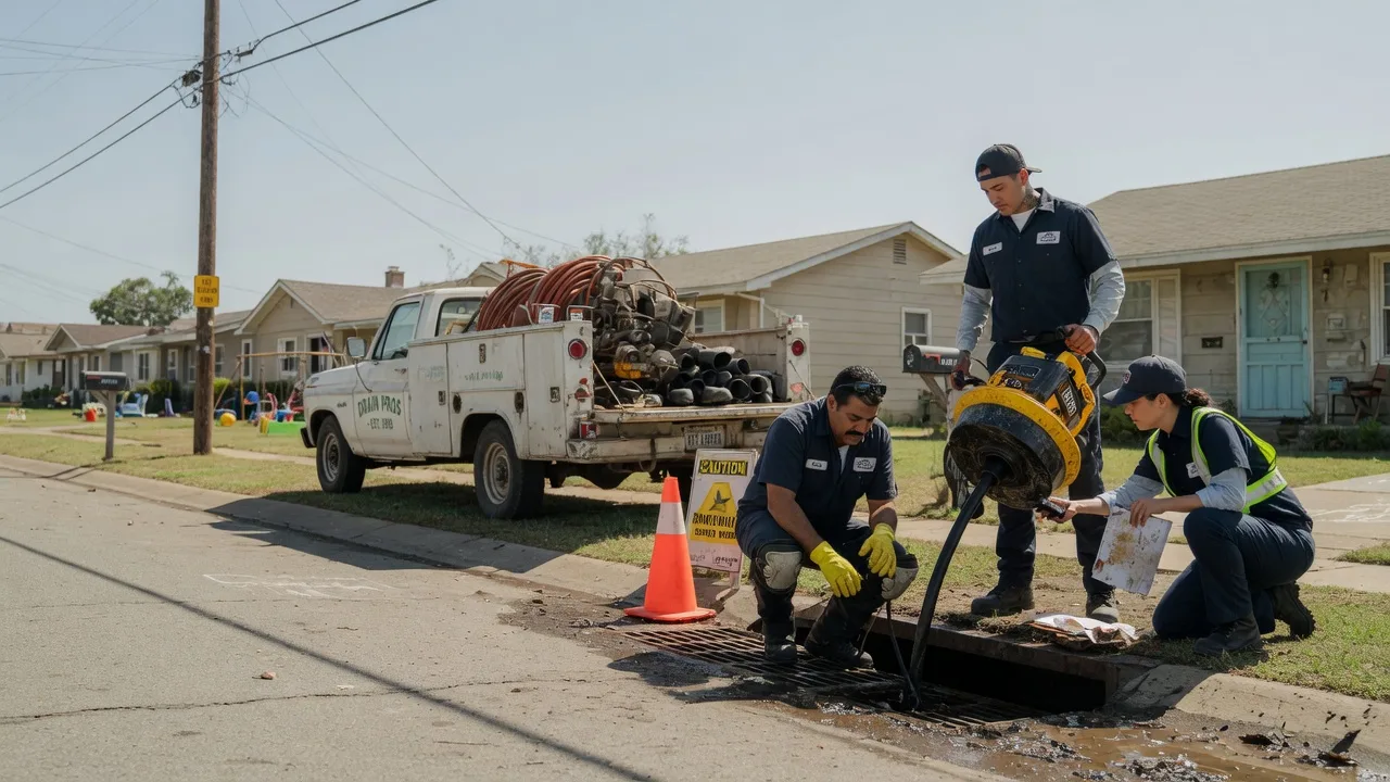 Drain Cleaning in Buchanan Dam, TX near me
